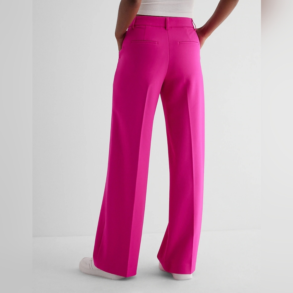 Express Women's Pink Trousers - Picture 2 of 6